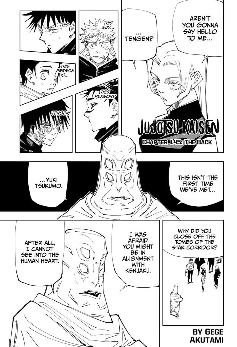 JUJUTSU KAISEN Chapter 145 page 2