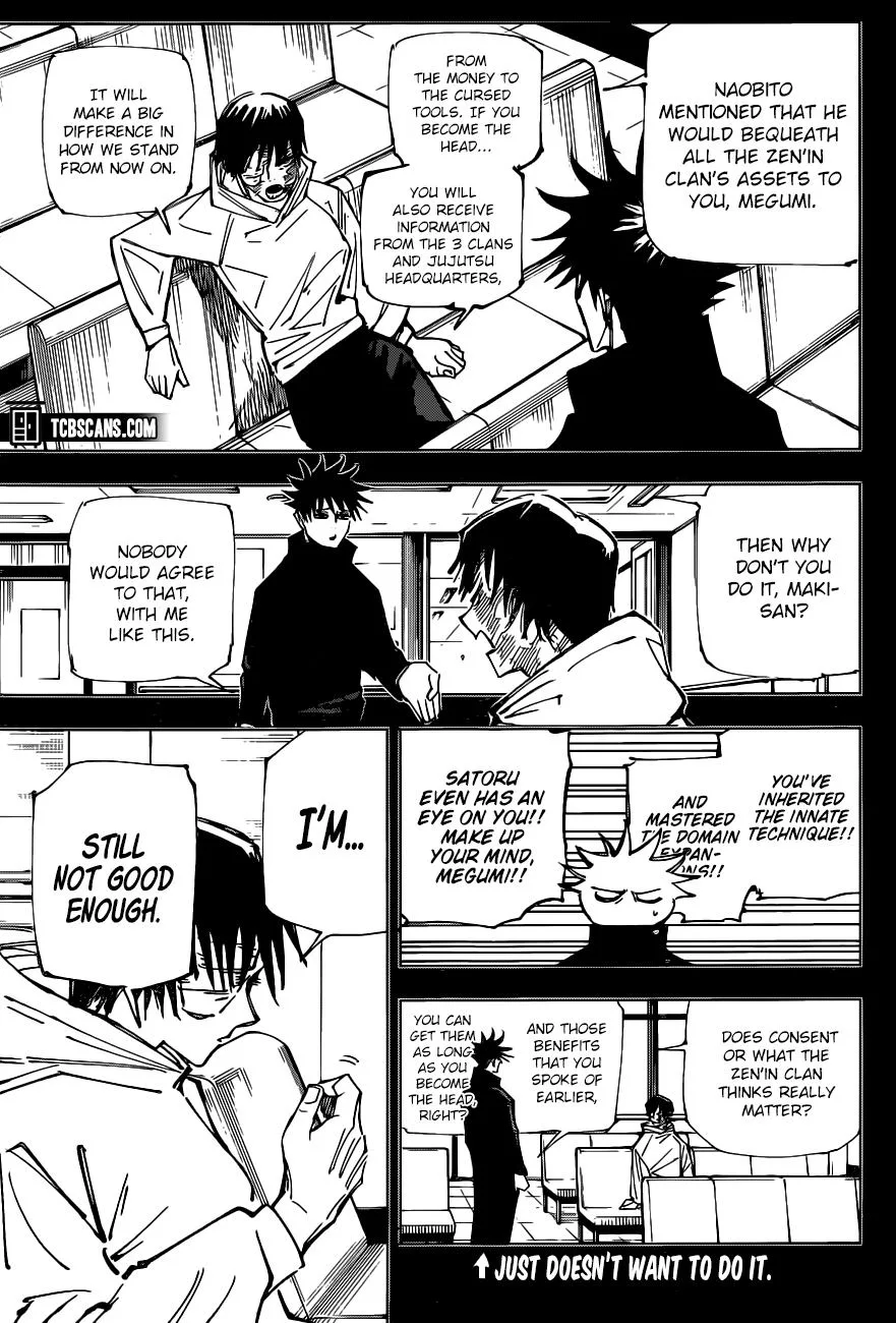 JUJUTSU KAISEN Chapter 148 page 5