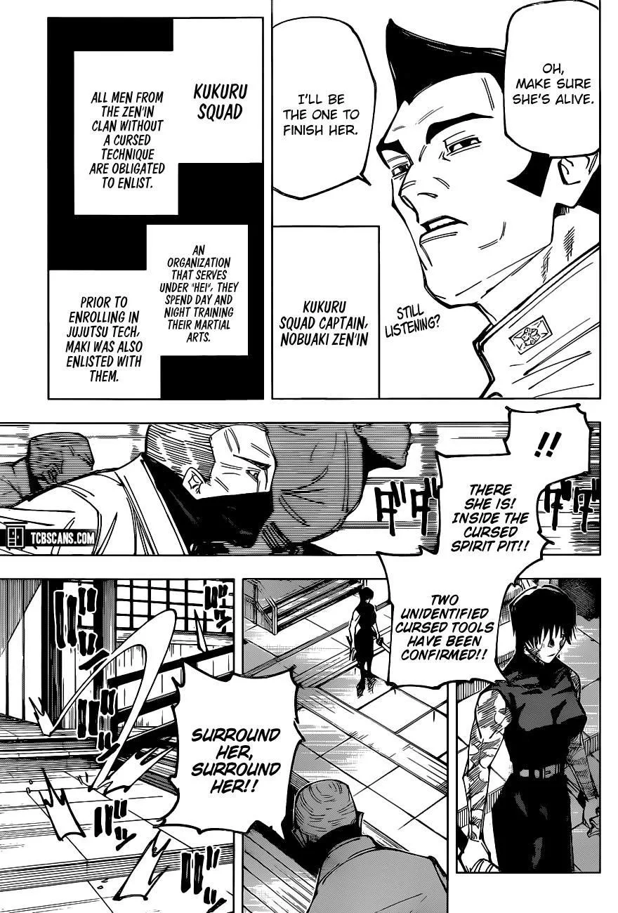 JUJUTSU KAISEN Chapter 150 page 7