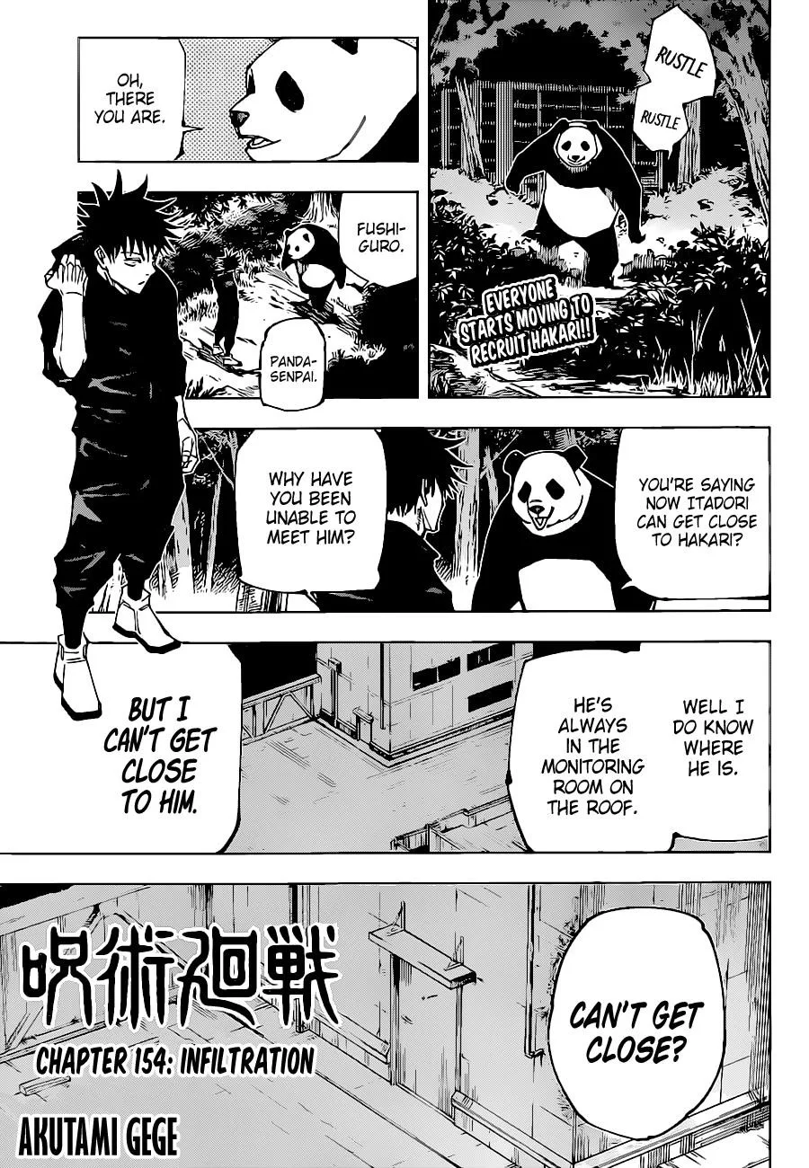 JUJUTSU KAISEN Chapter 154 page 2