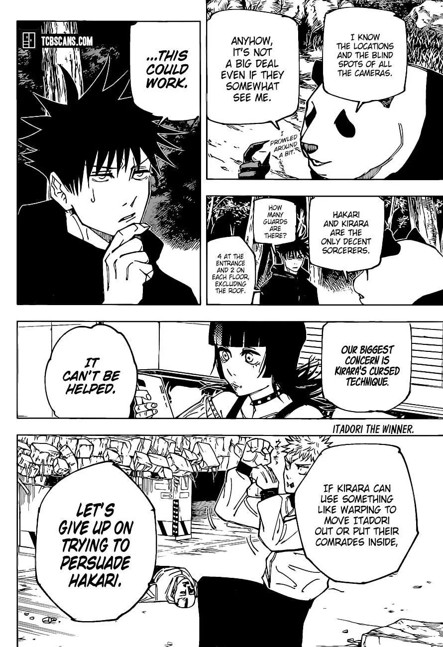 JUJUTSU KAISEN Chapter 154 page 5