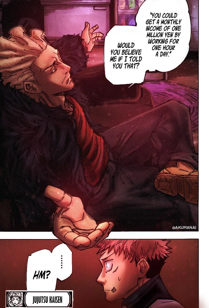 JUJUTSU KAISEN Chapter 154 page 21