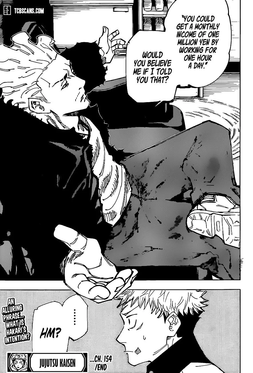 JUJUTSU KAISEN Chapter 154 page 20