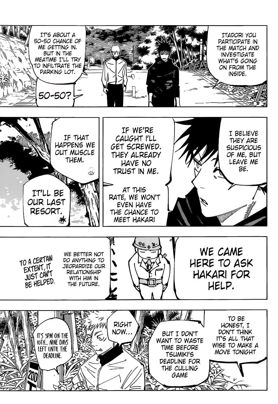 JUJUTSU KAISEN Chapter 153 page 8