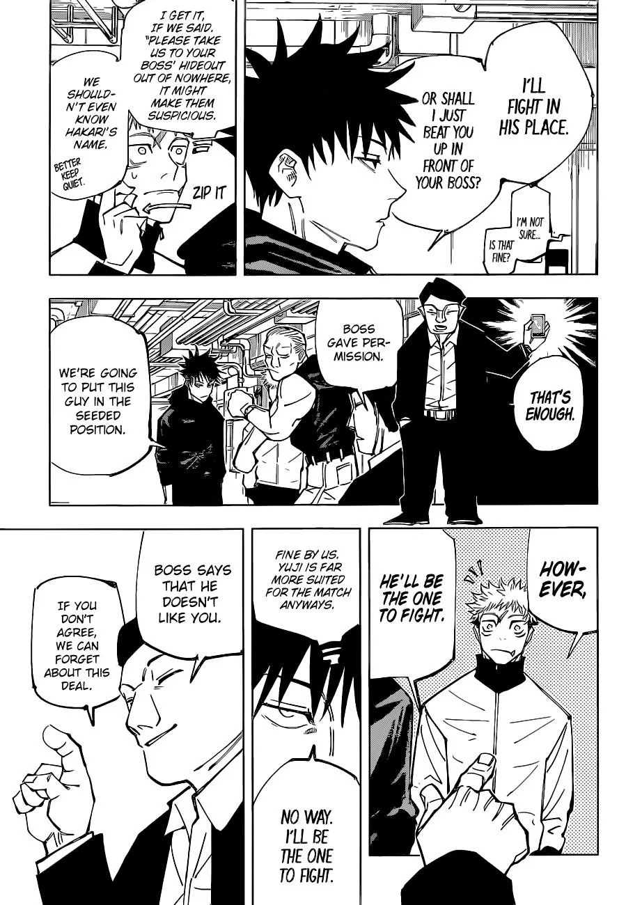 JUJUTSU KAISEN Chapter 153 page 6