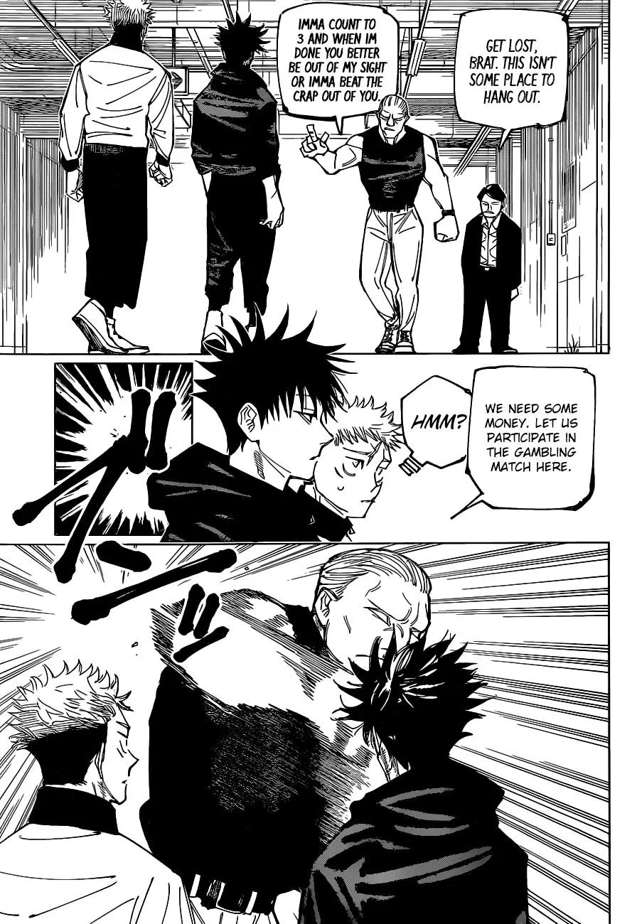 JUJUTSU KAISEN Chapter 153 page 4