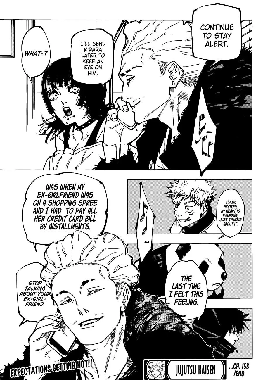 JUJUTSU KAISEN Chapter 153 page 19