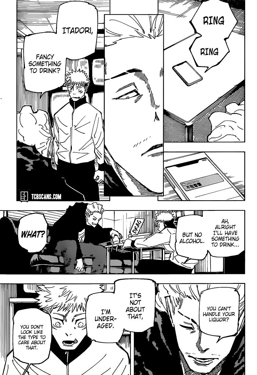 JUJUTSU KAISEN Chapter 155 page 8