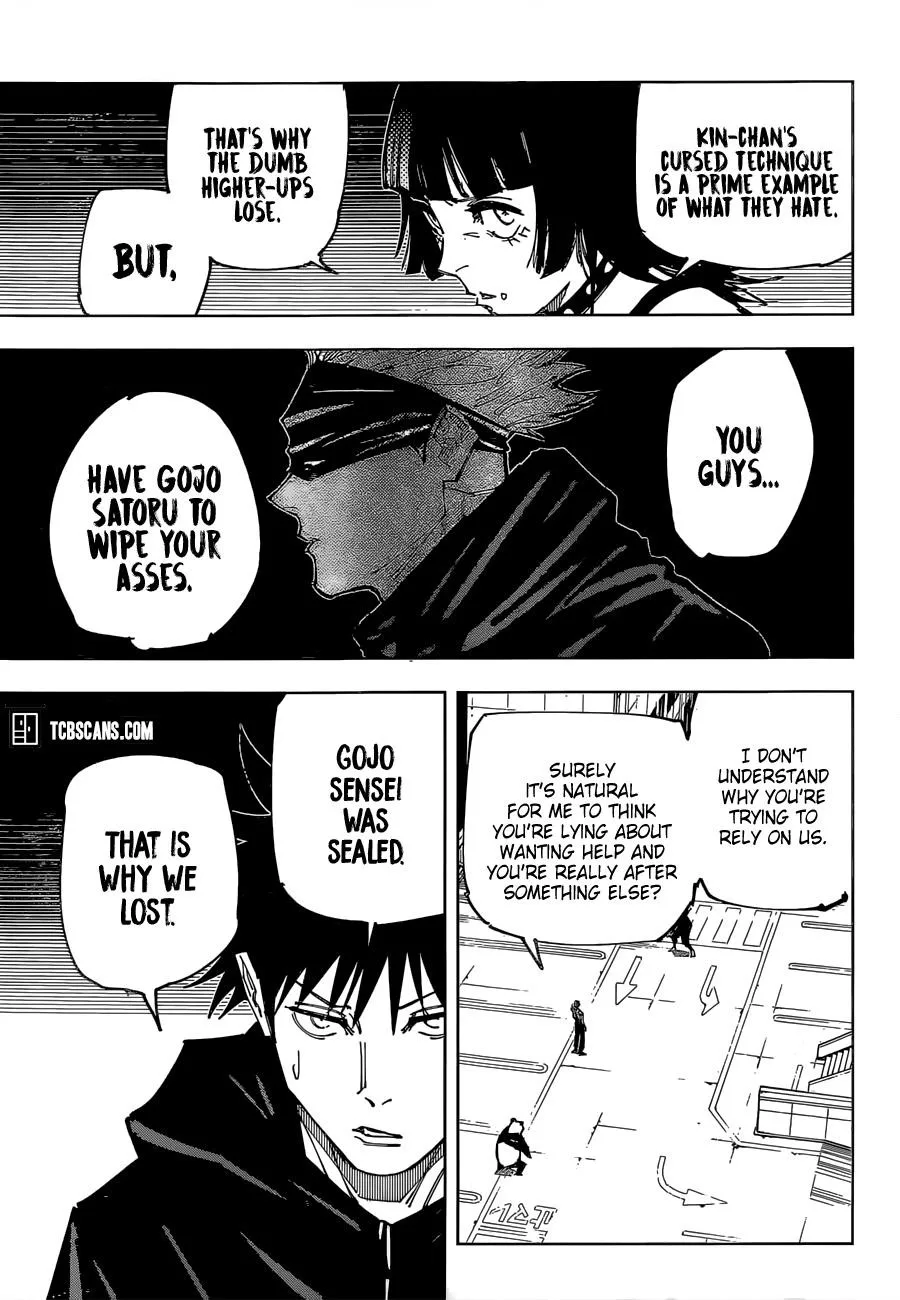 JUJUTSU KAISEN Chapter 155 page 18