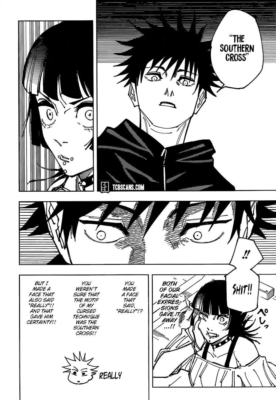 JUJUTSU KAISEN Chapter 156 page 7