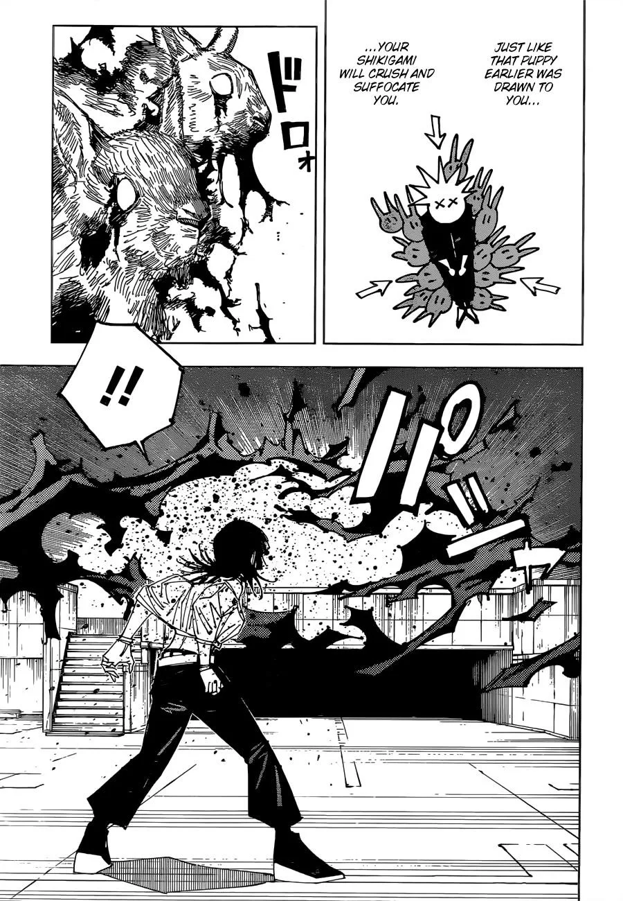 JUJUTSU KAISEN Chapter 156 page 4