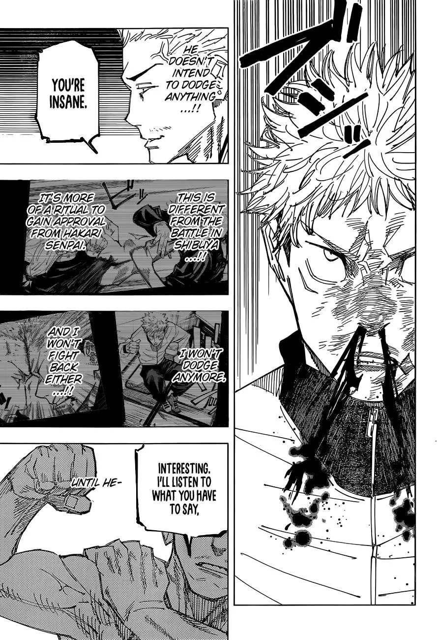 JUJUTSU KAISEN Chapter 157 page 9