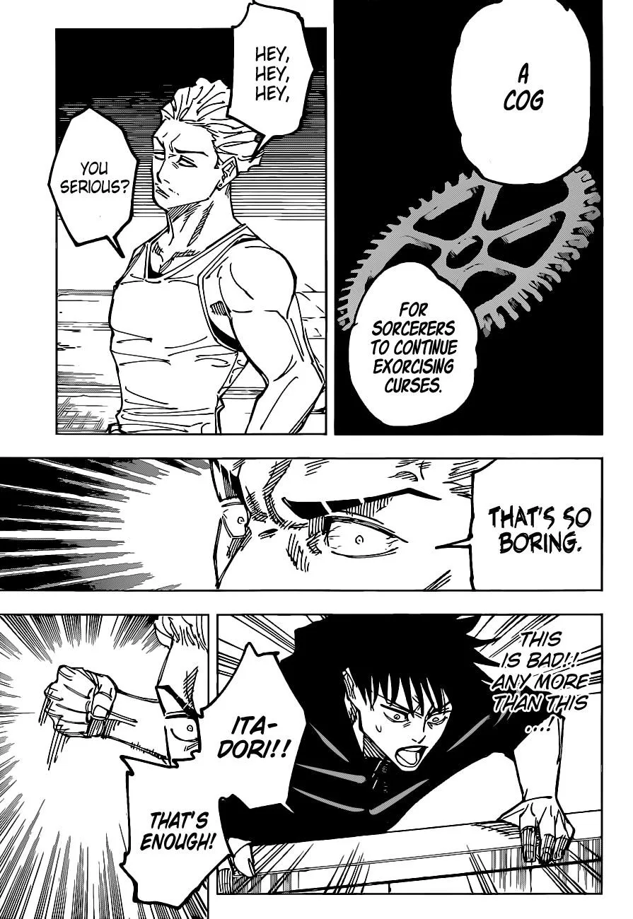JUJUTSU KAISEN Chapter 157 page 13