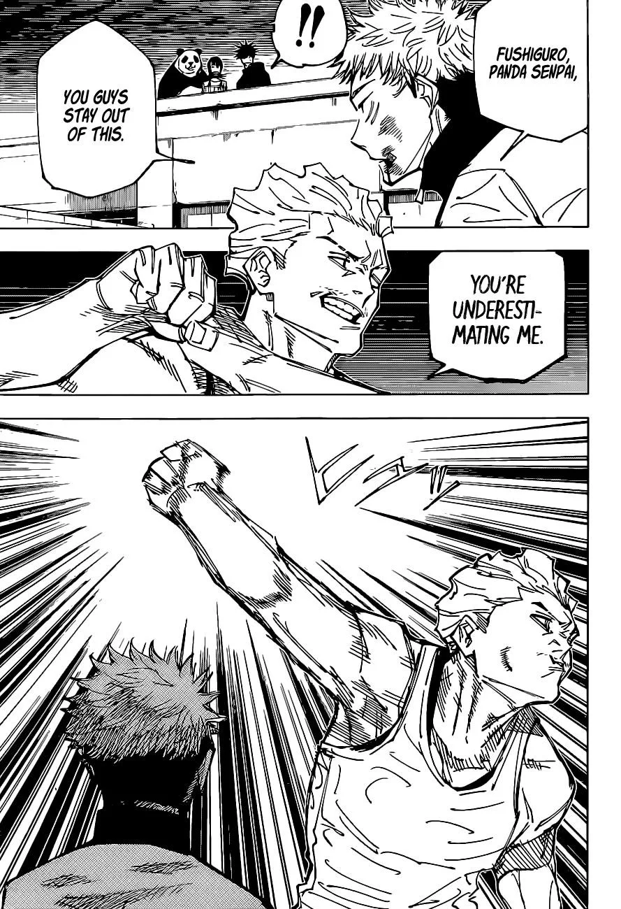 JUJUTSU KAISEN Chapter 157 page 6