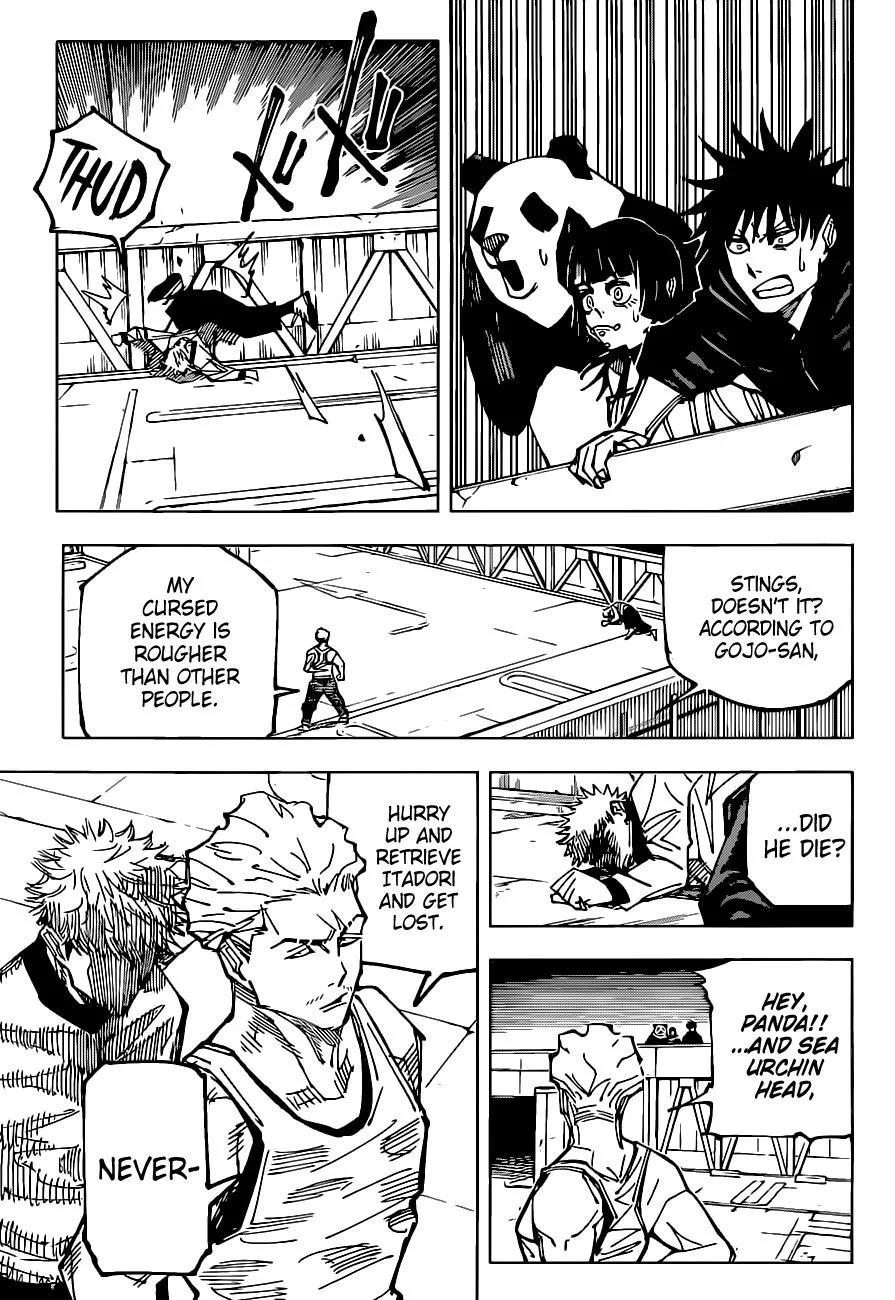 JUJUTSU KAISEN Chapter 157 page 15