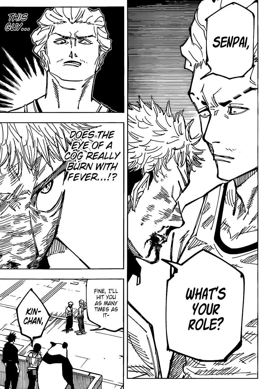 JUJUTSU KAISEN Chapter 157 page 17