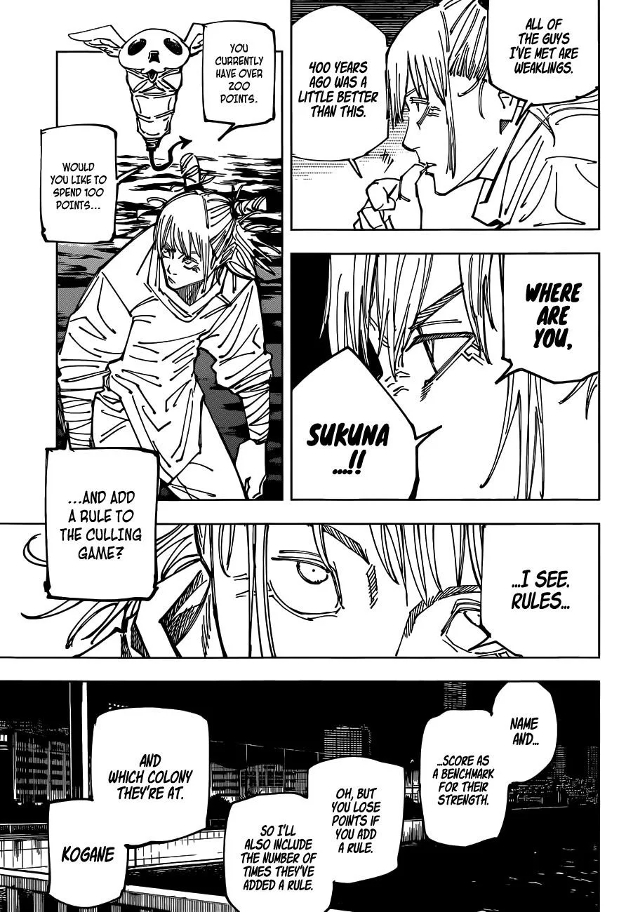 JUJUTSU KAISEN Chapter 158 page 10