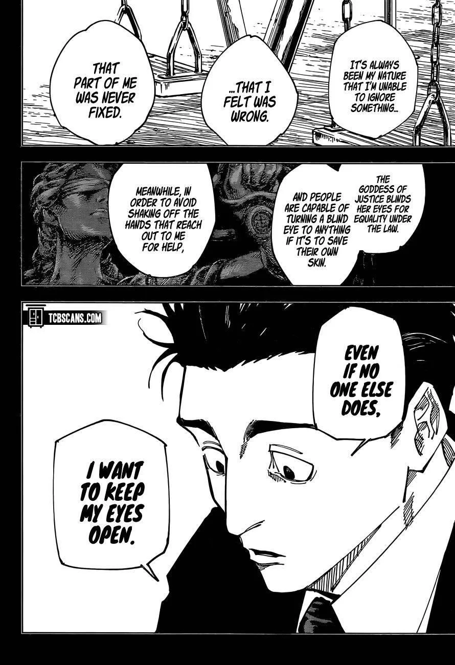 JUJUTSU KAISEN Chapter 159 page 17
