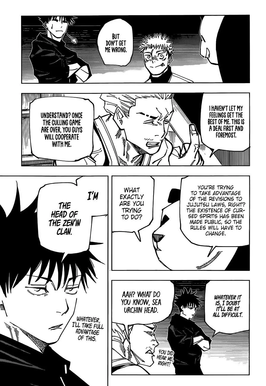 JUJUTSU KAISEN Chapter 158 page 4