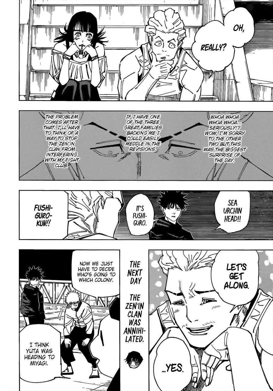 JUJUTSU KAISEN Chapter 158 page 5