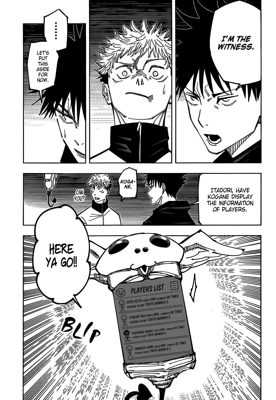 JUJUTSU KAISEN Chapter 158 page 14