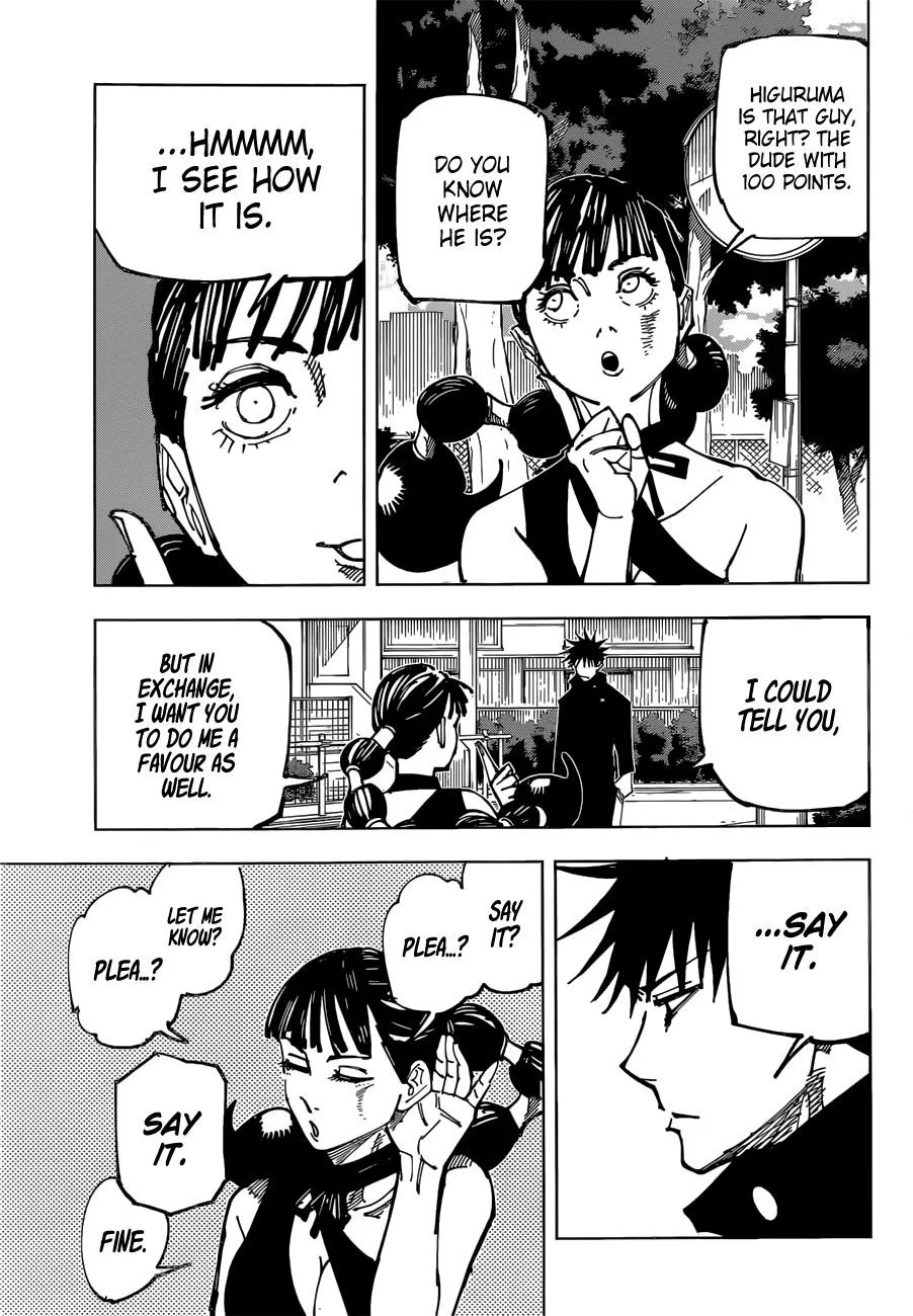 JUJUTSU KAISEN Chapter 161 page 17