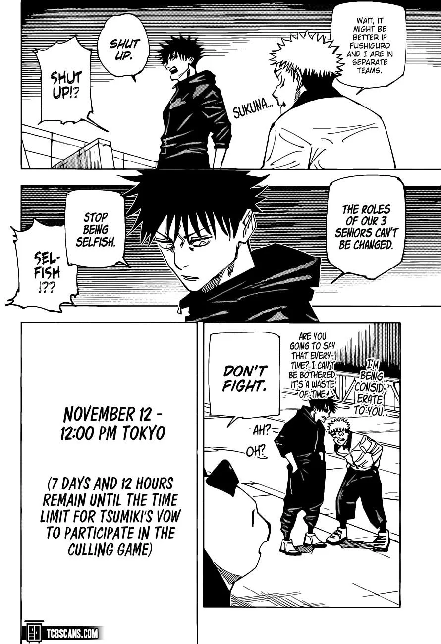 JUJUTSU KAISEN Chapter 160 page 14