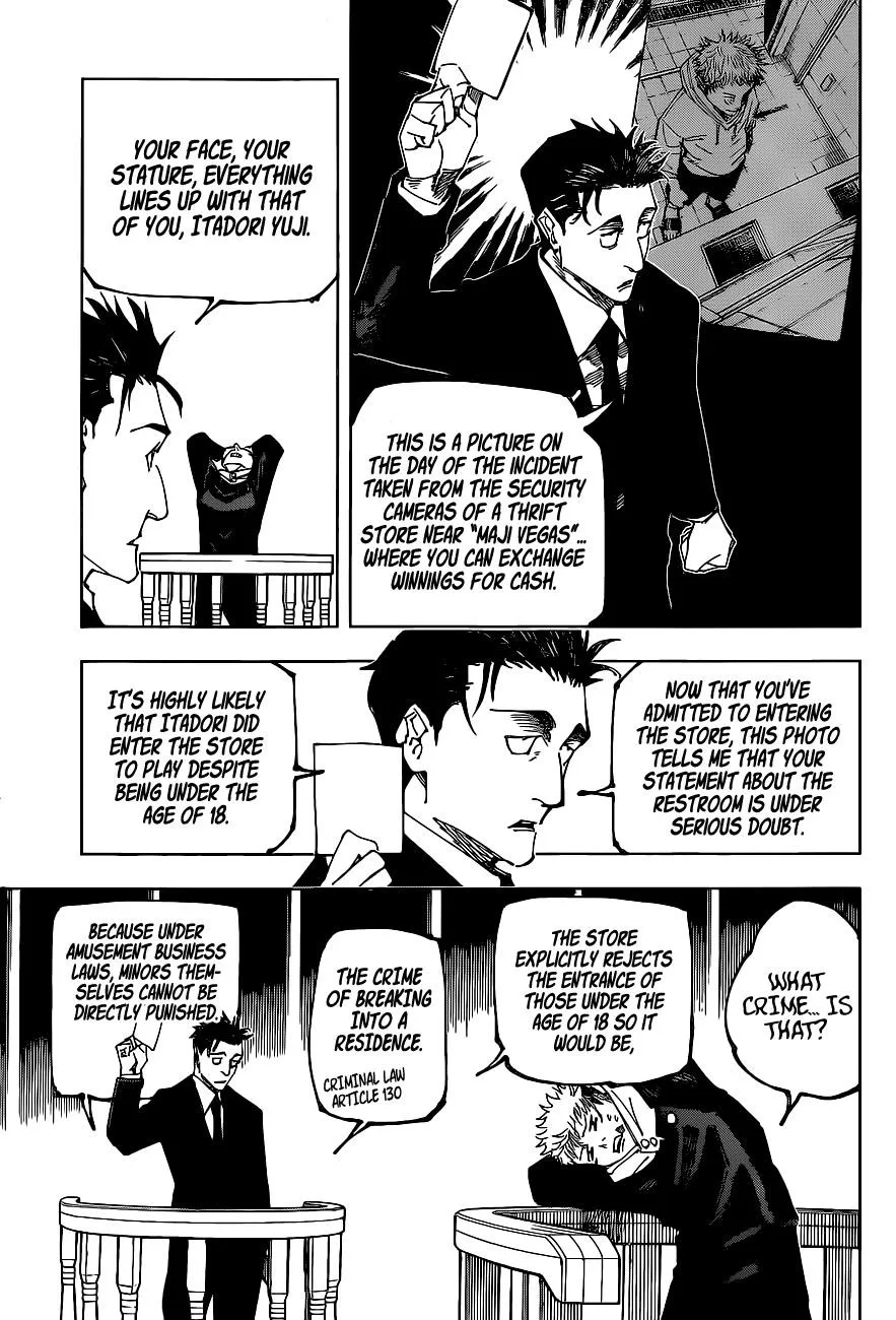 JUJUTSU KAISEN Chapter 164 page 13