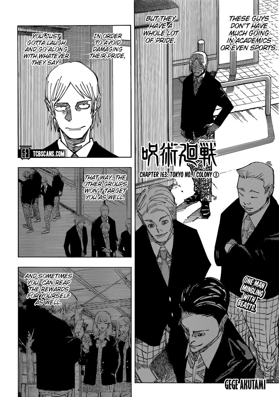 JUJUTSU KAISEN Chapter 163 page 3