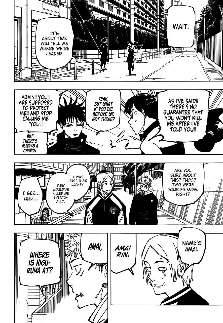 JUJUTSU KAISEN Chapter 162 page 17