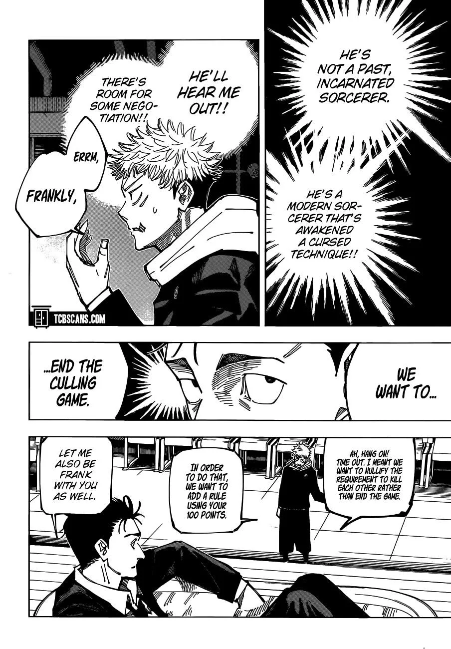 JUJUTSU KAISEN Chapter 163 page 16