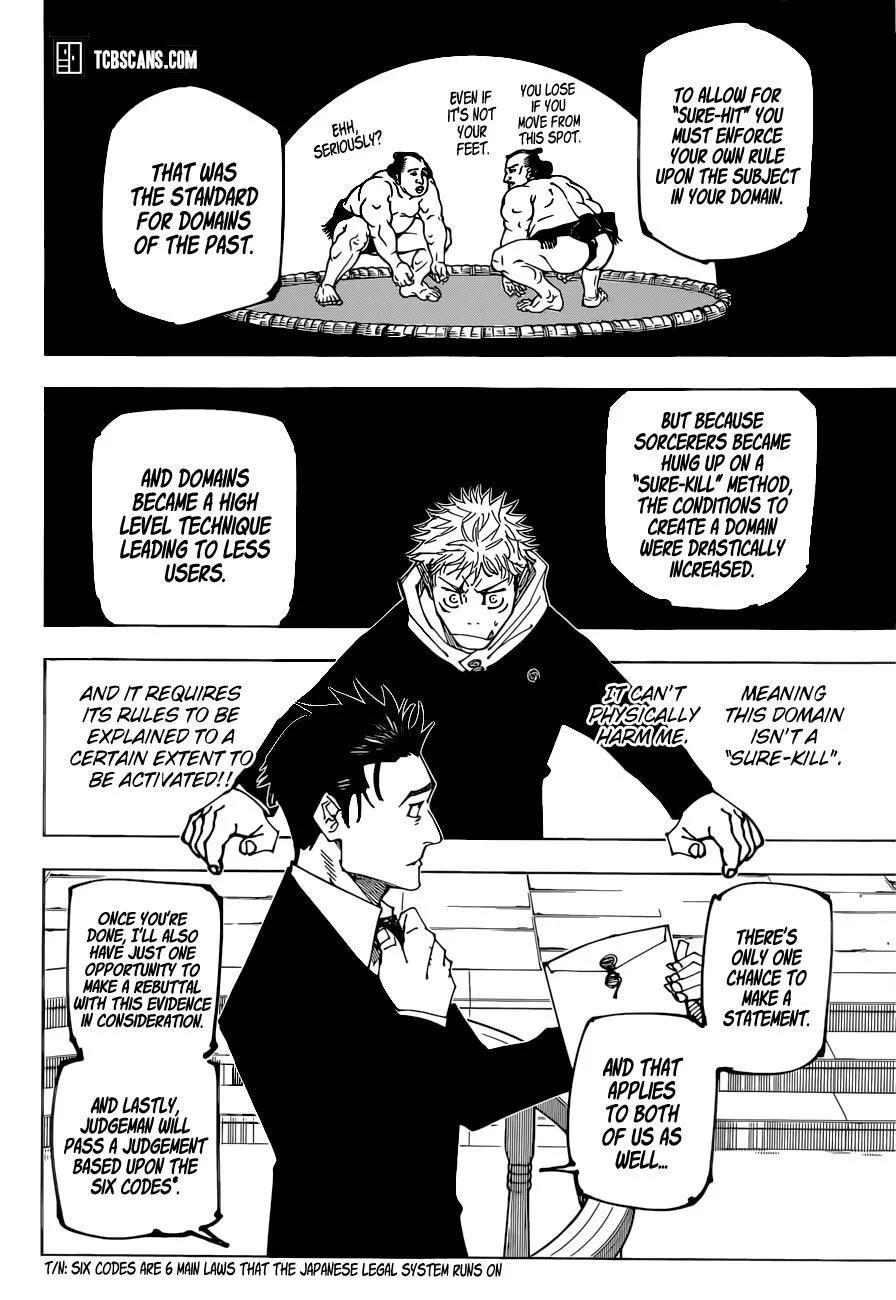 JUJUTSU KAISEN Chapter 164 page 8