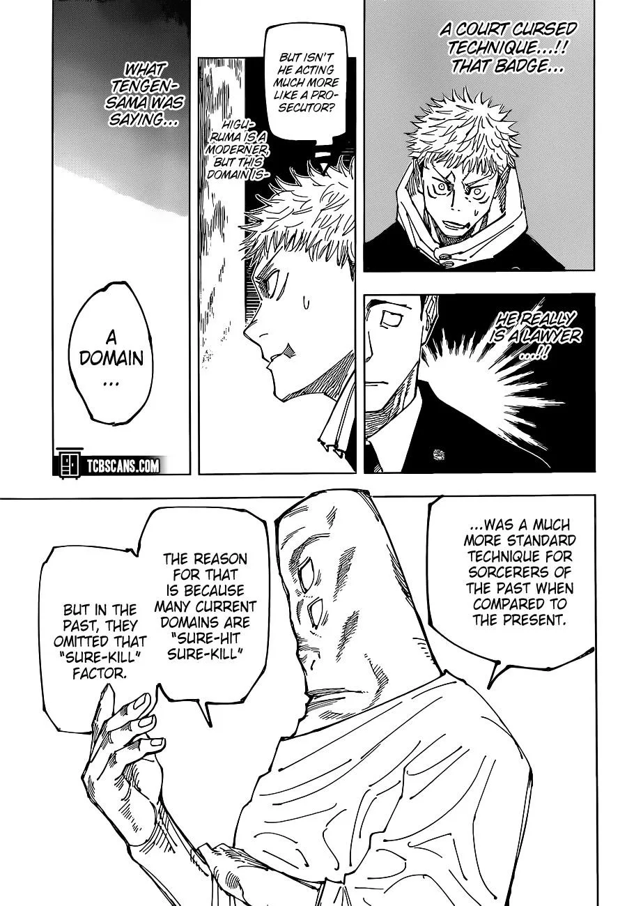 JUJUTSU KAISEN Chapter 164 page 7