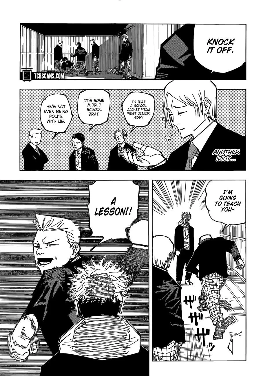 JUJUTSU KAISEN Chapter 163 page 4