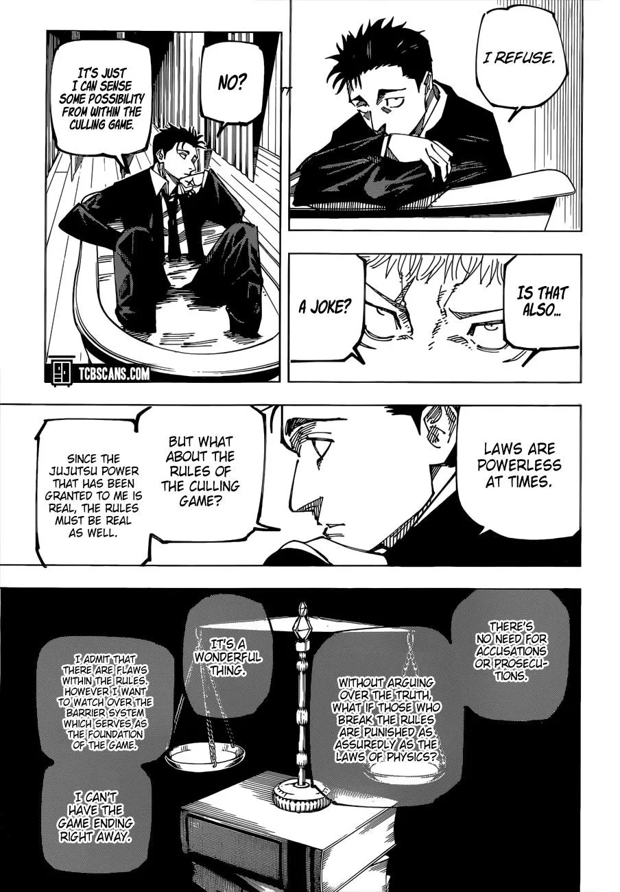 JUJUTSU KAISEN Chapter 163 page 17
