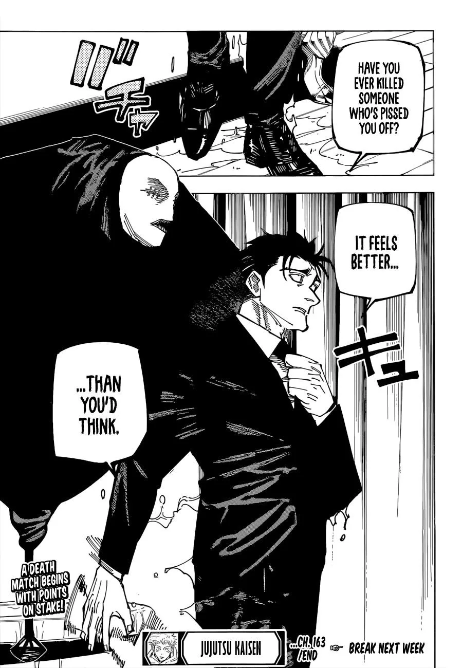 JUJUTSU KAISEN Chapter 163 page 19