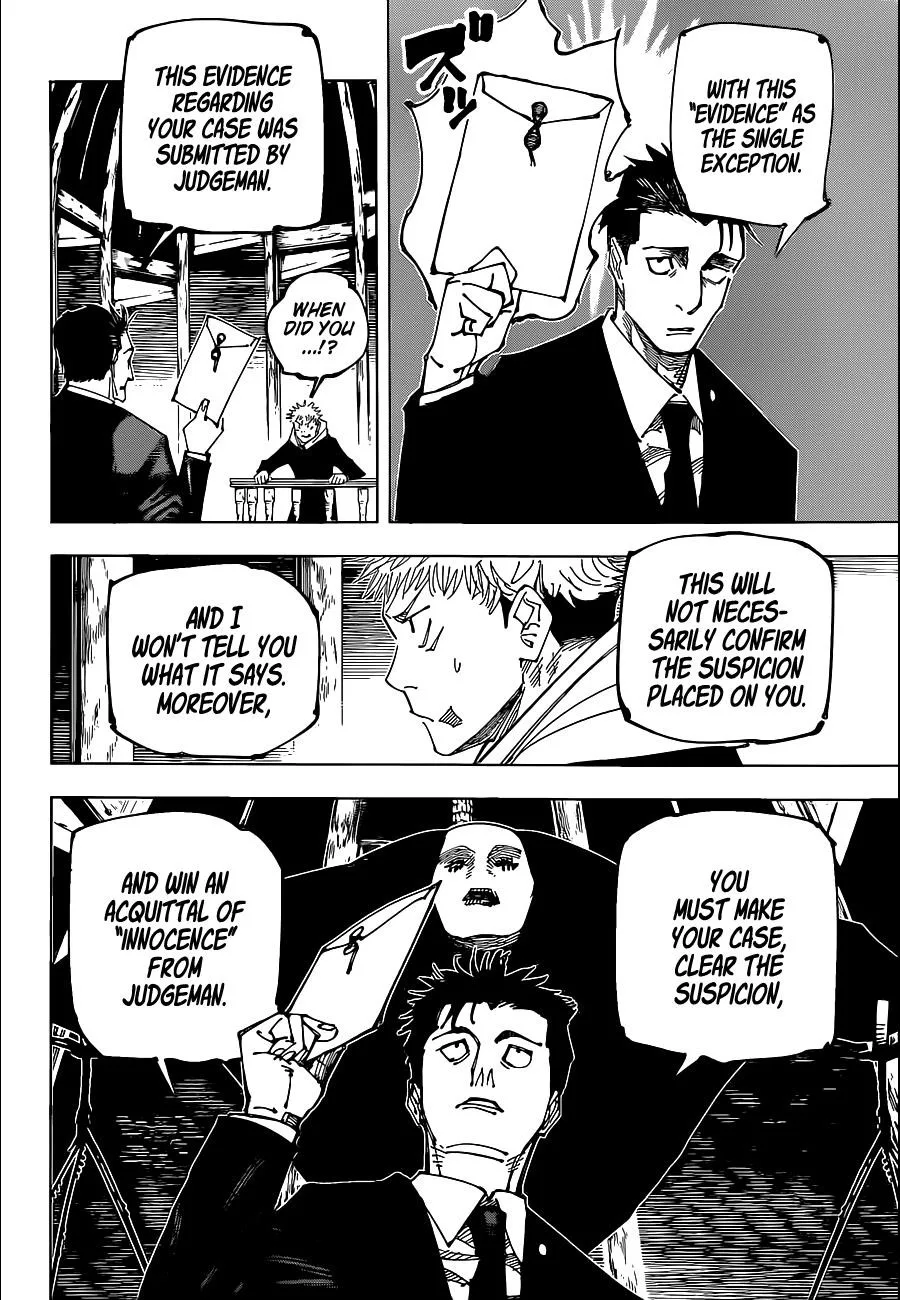 JUJUTSU KAISEN Chapter 164 page 6
