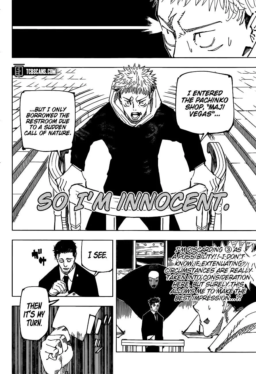 JUJUTSU KAISEN Chapter 164 page 12