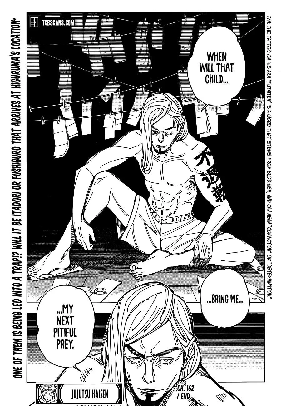 JUJUTSU KAISEN Chapter 162 page 20