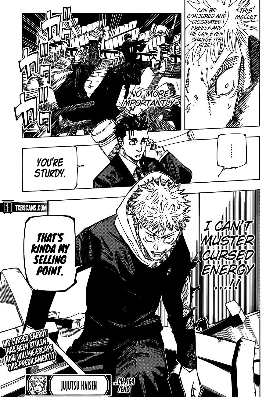 JUJUTSU KAISEN Chapter 164 page 19