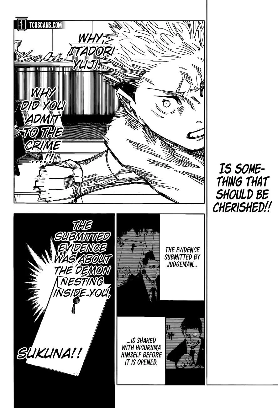 JUJUTSU KAISEN Chapter 166 page 13