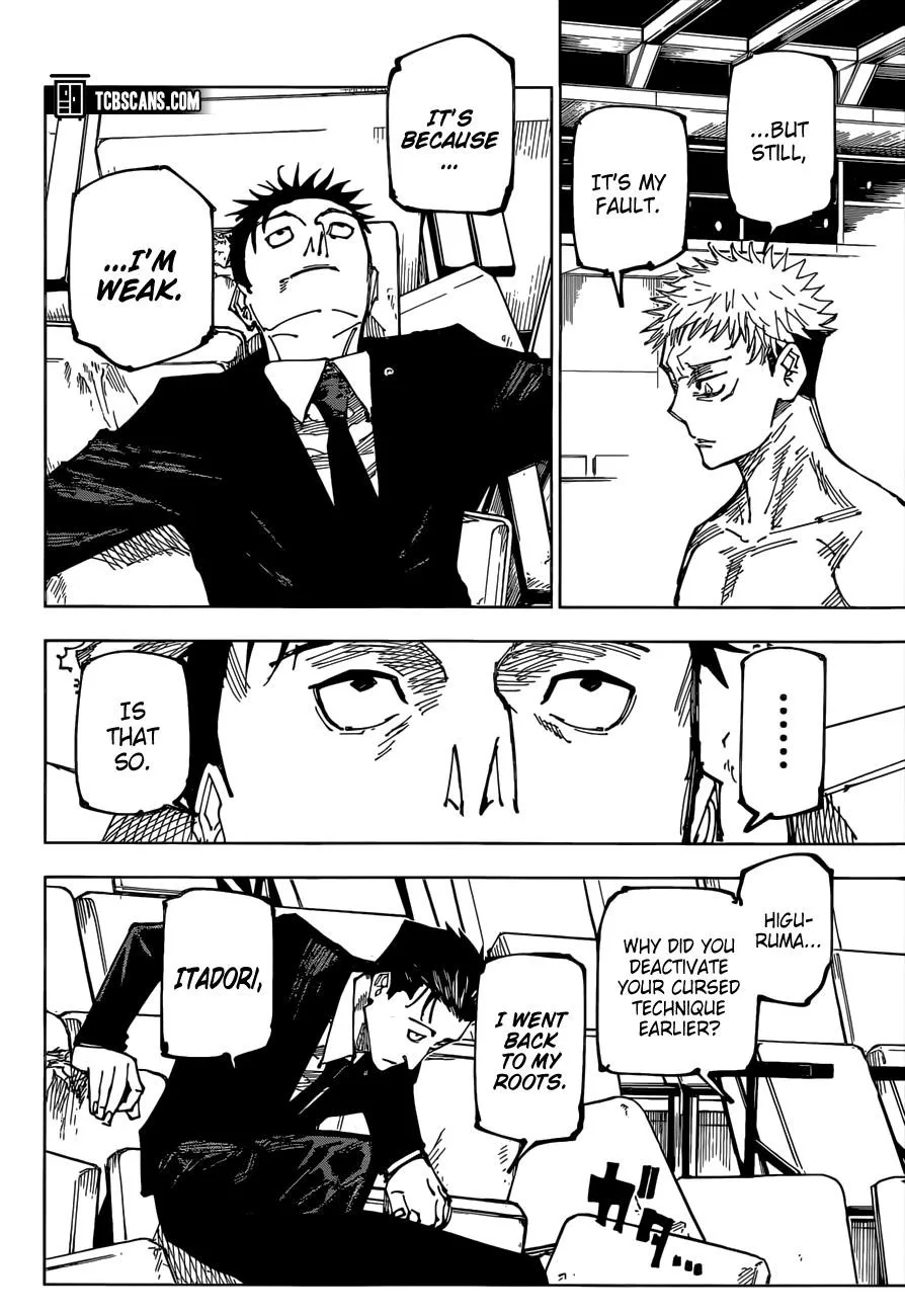 JUJUTSU KAISEN Chapter 166 page 17