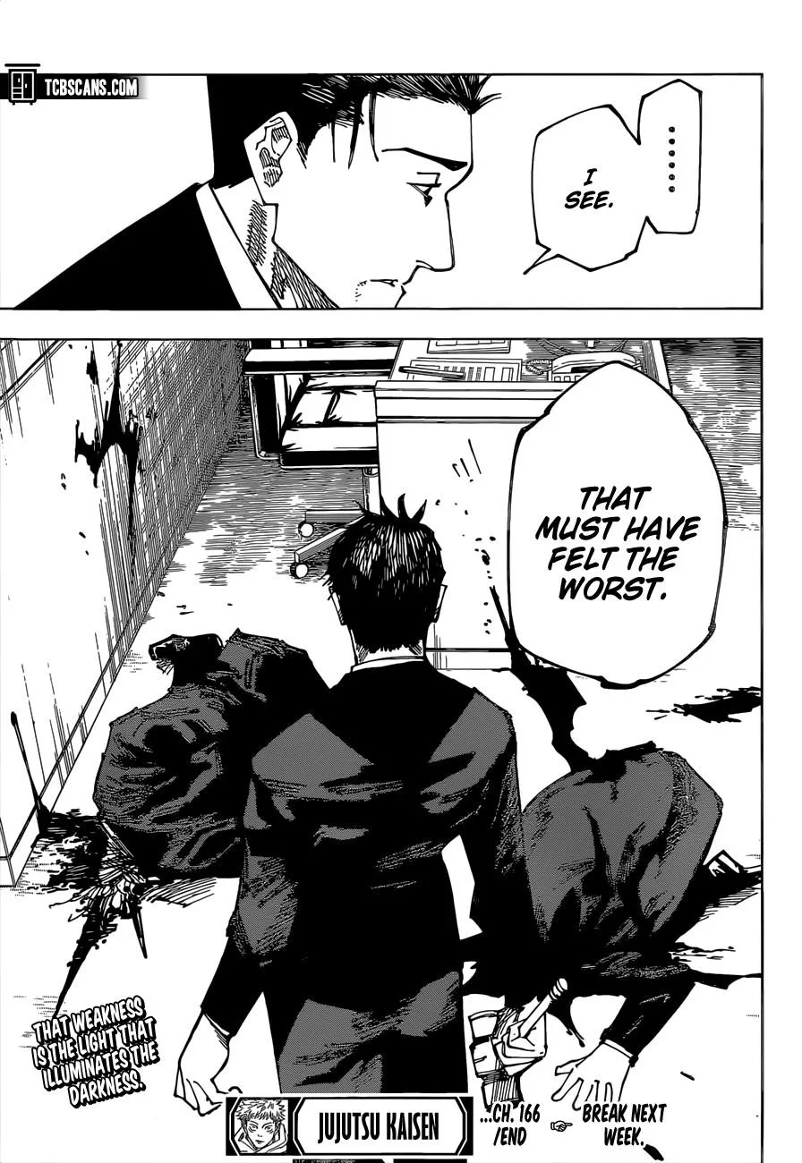 JUJUTSU KAISEN Chapter 166 page 20