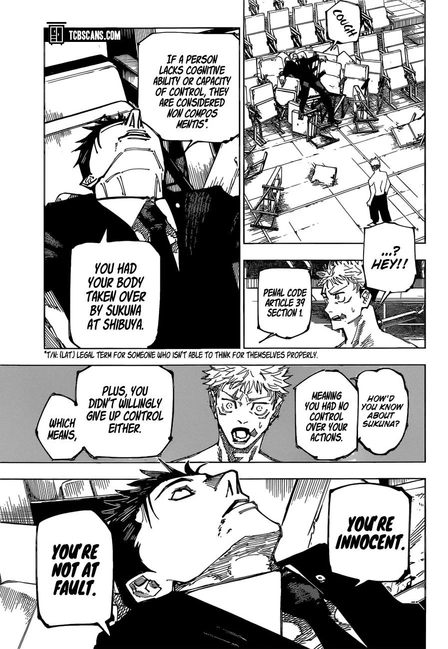 JUJUTSU KAISEN Chapter 166 page 16