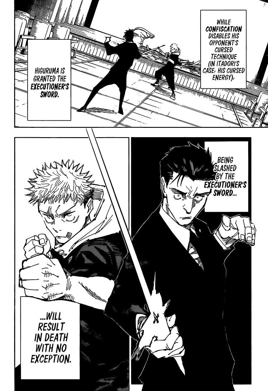 JUJUTSU KAISEN Chapter 166 page 5