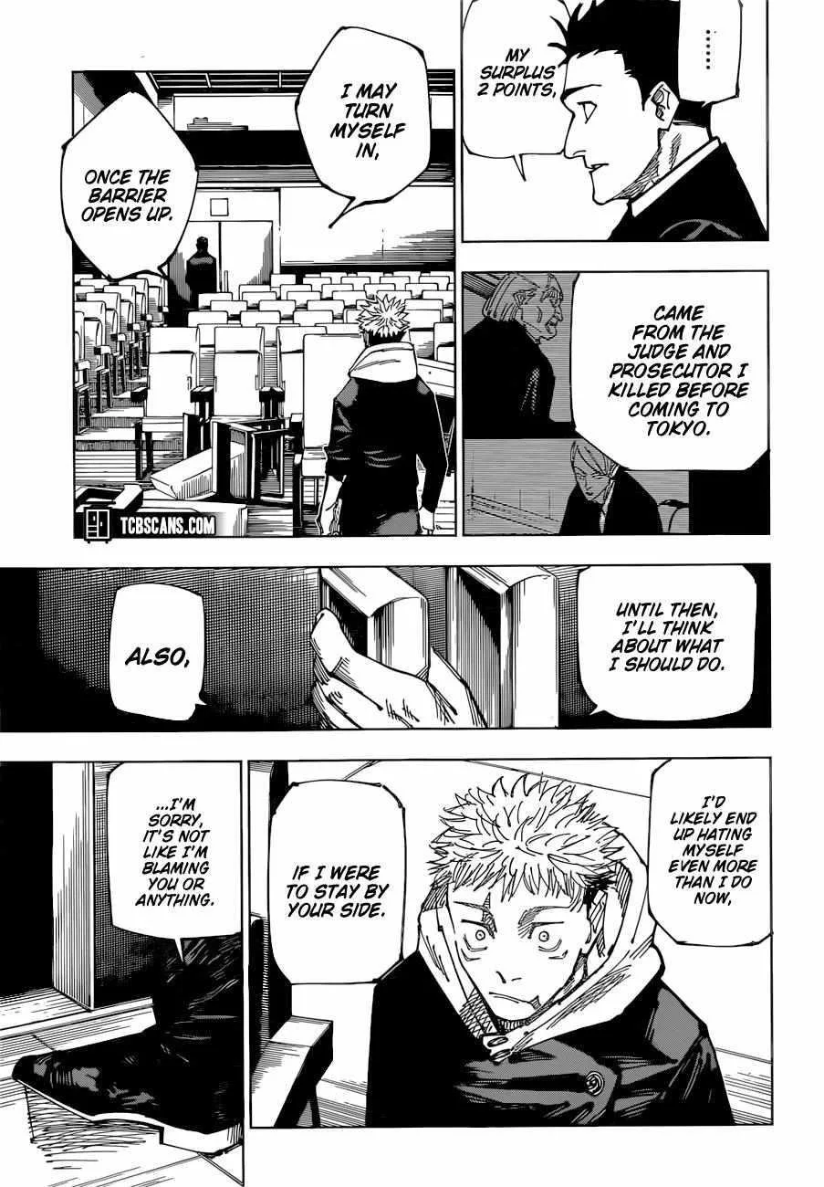 JUJUTSU KAISEN Chapter 167 page 4