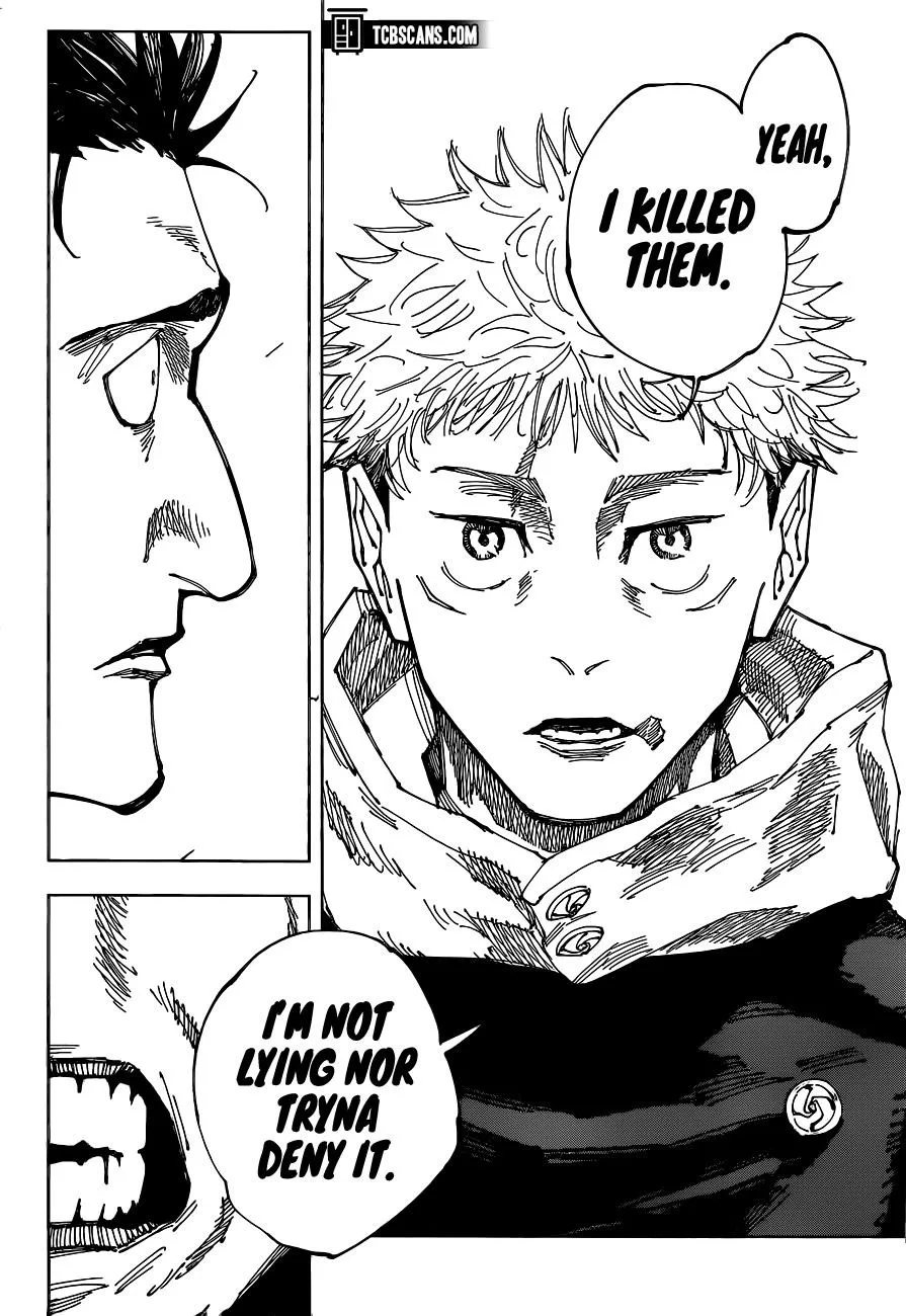 JUJUTSU KAISEN Chapter 165 page 19