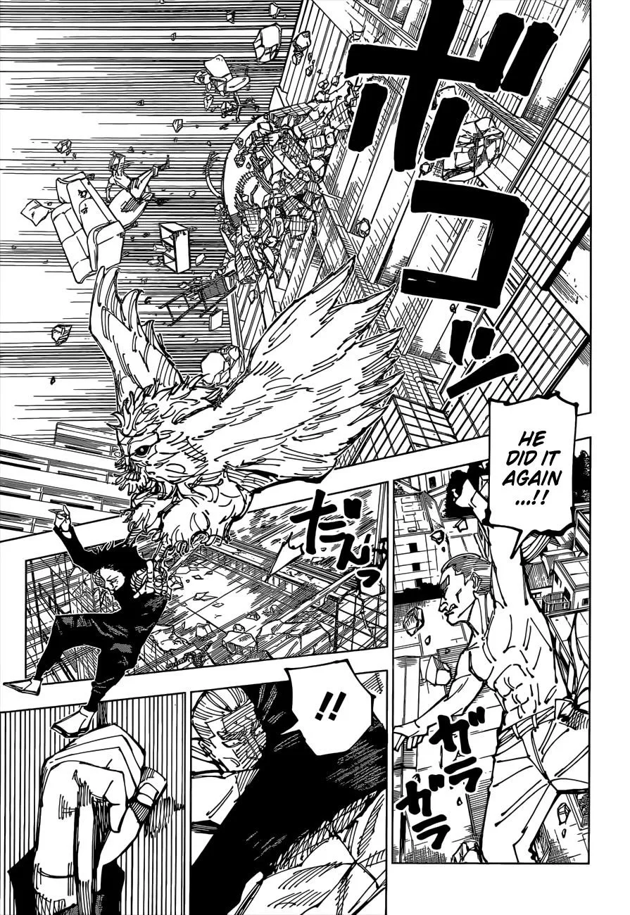 JUJUTSU KAISEN Chapter 168 page 17
