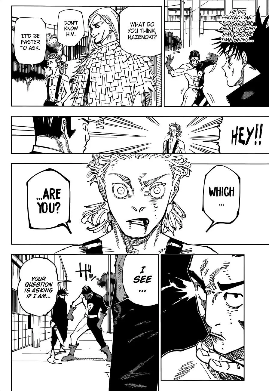JUJUTSU KAISEN Chapter 169 page 4