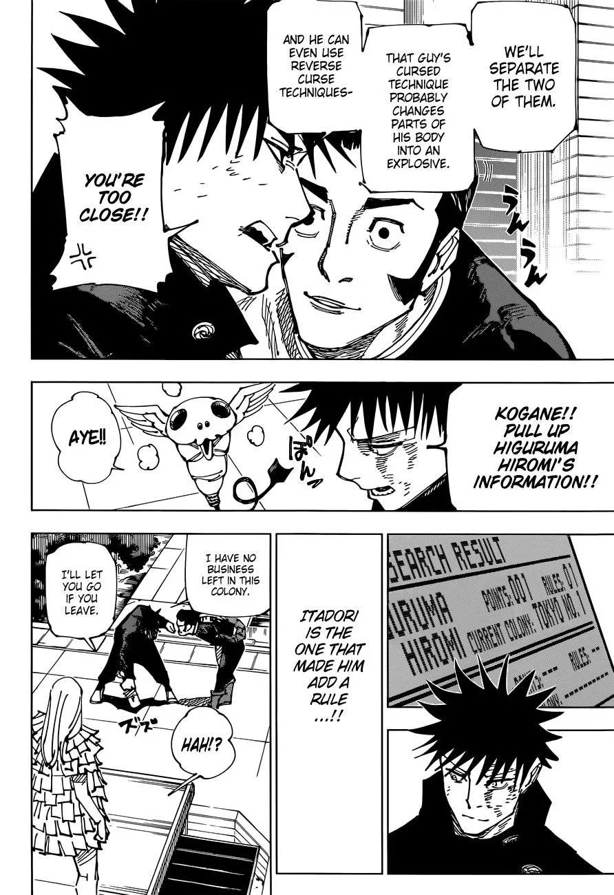 JUJUTSU KAISEN Chapter 169 page 11